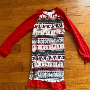 girls Christmas nightgown